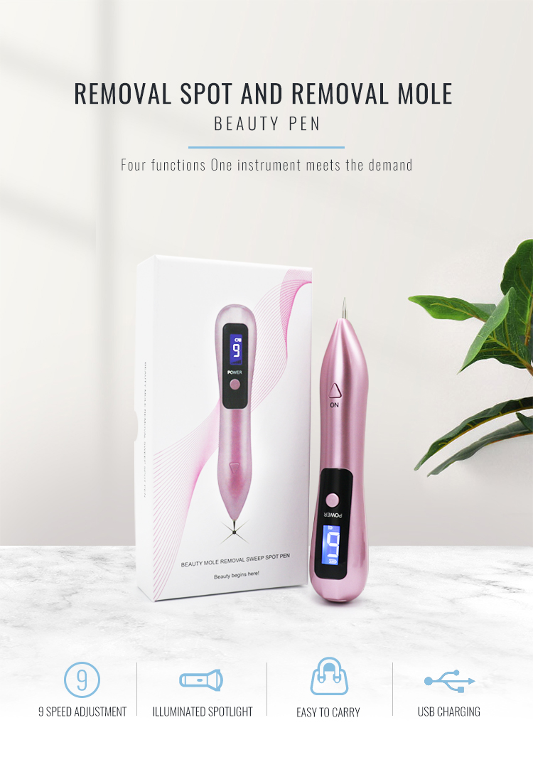Máy Đốt Nốt Ruồi mụn thịt tàn nhang 9 Cấp Độ dùng trong spa