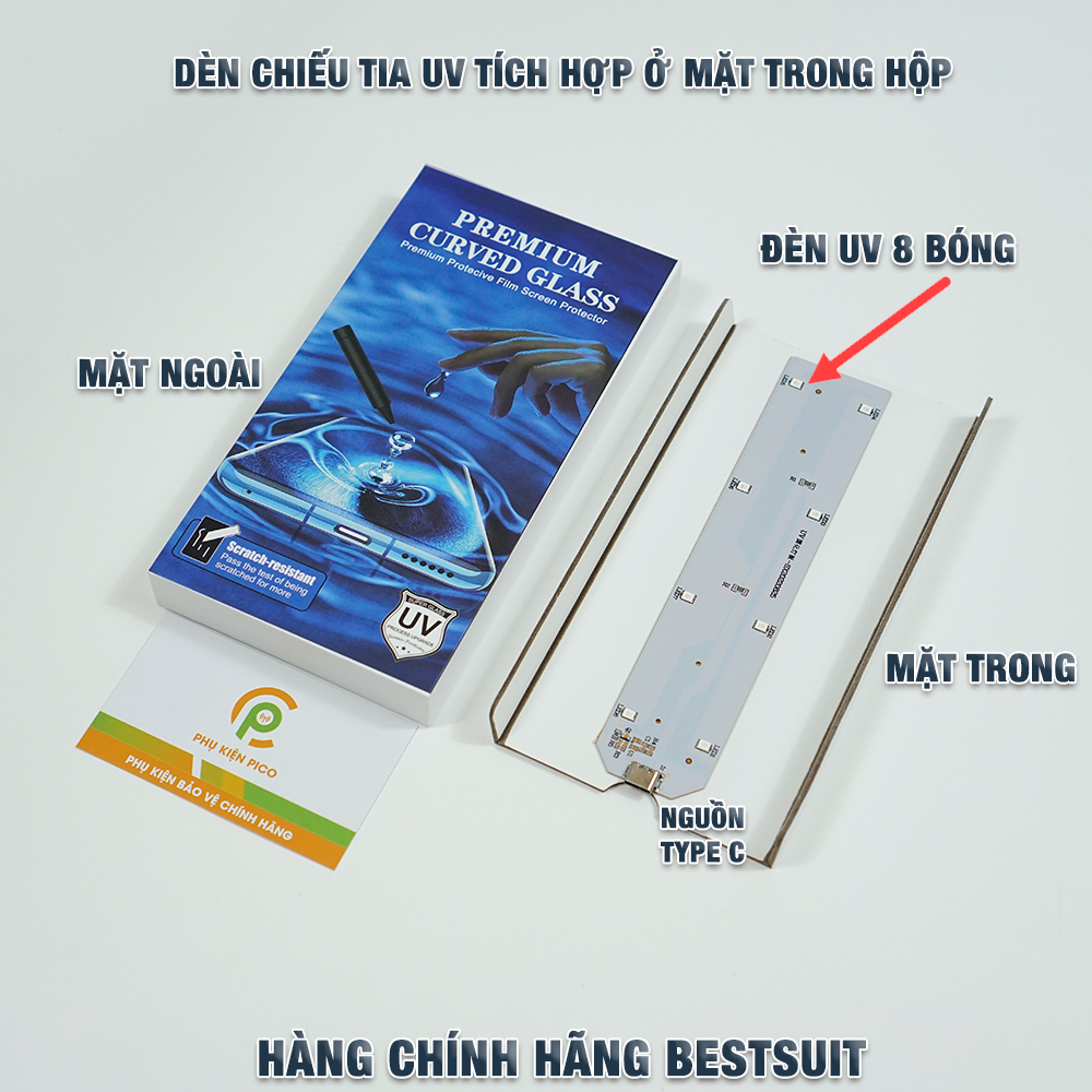 Dán màn hình Samsung Note 10 Plus PPF UV cao cấp Bestsuit nhận vân tay full màn hình - Dán màn hình Samsung Galaxy Note 10 Plus