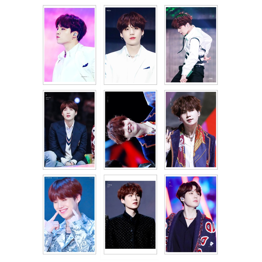 Lomo Card Ảnh SUGA - BTS ( 36 ảnh)