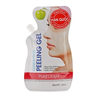 Gel tẩy tế bào chết Purederm Clean & Fresh Peel Gel 50gr - Hạt massage mịn thumbnail