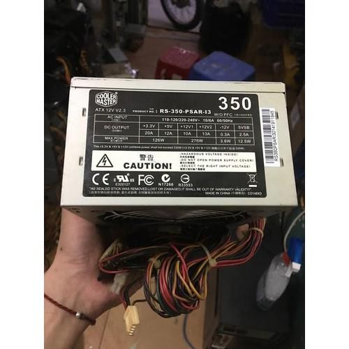 Cooler Master 350 real-capacity calculator power supply