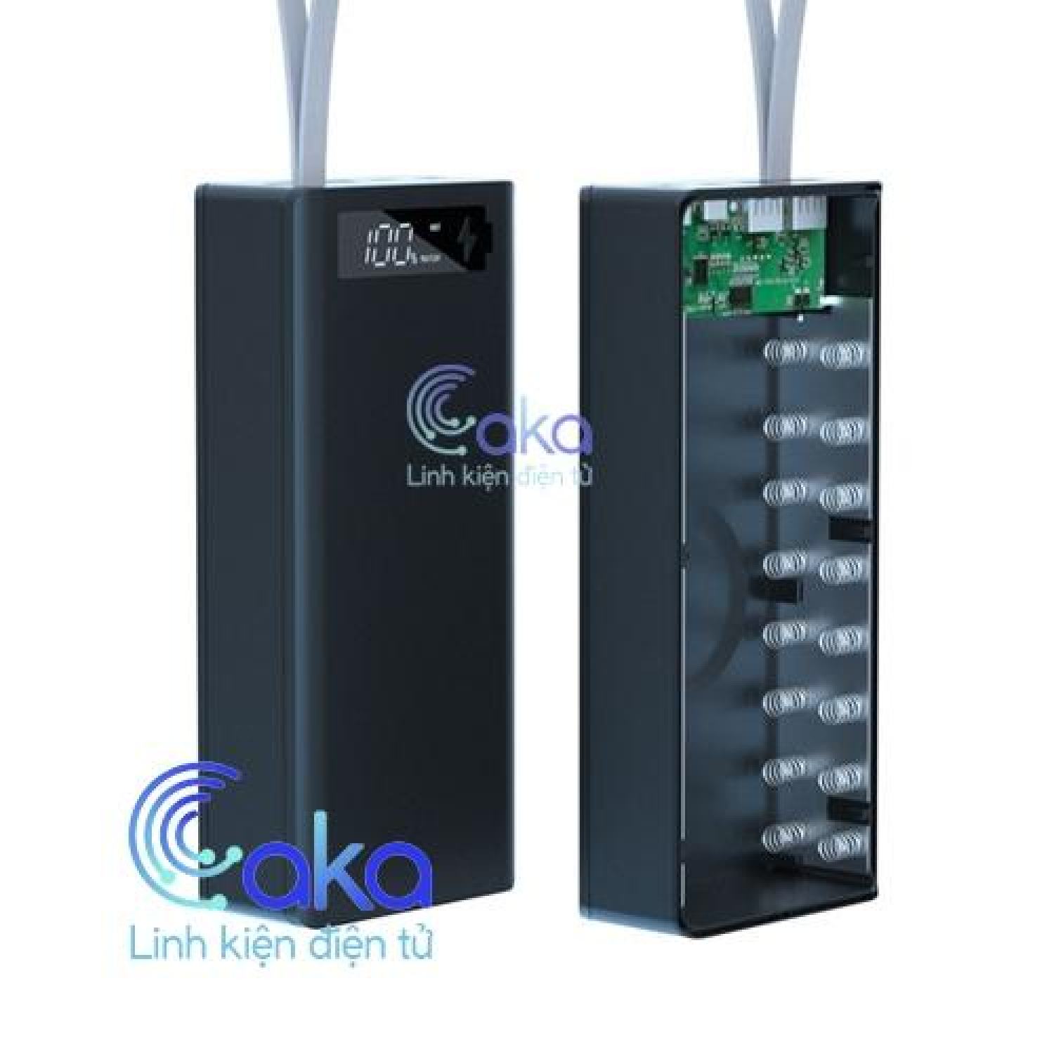 Box sạc dự phòng 16 cell 18650 (Không pin)