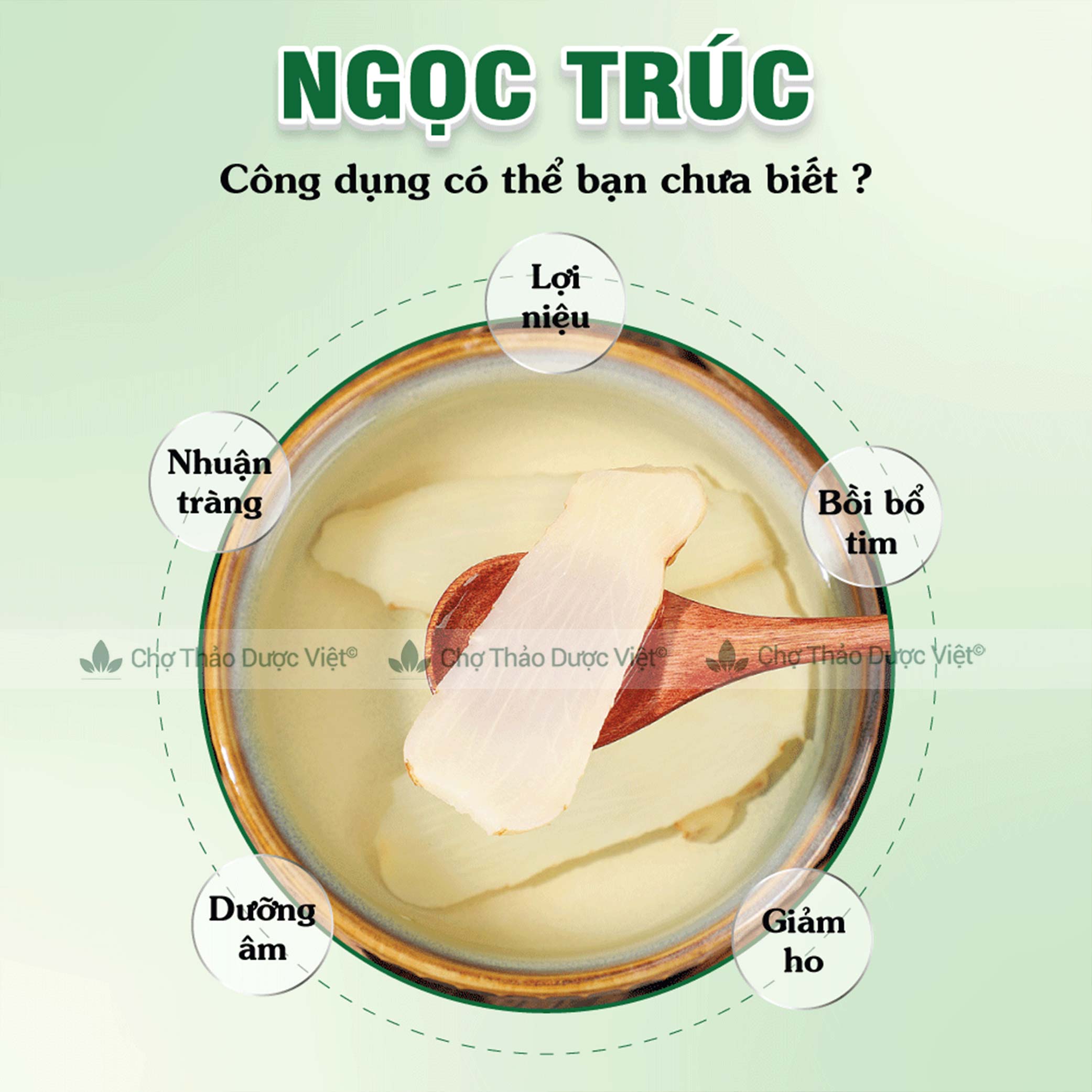 Ngọc trúc khô 100g, nhục trúc phiến, hàng thơm vàng, pha trà, hầm canh bổ phổi, nhuận phế