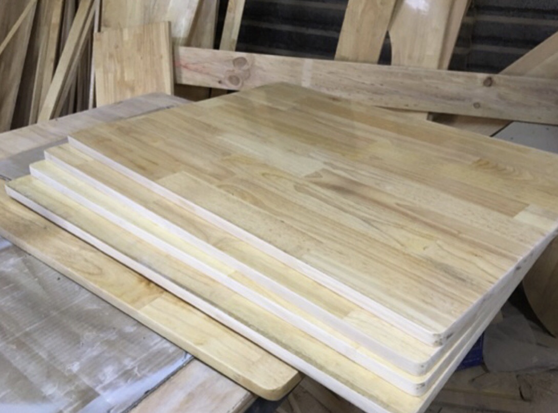 Mặt Gỗ Cao Su Làm Kệ ( kích thước 20*100)