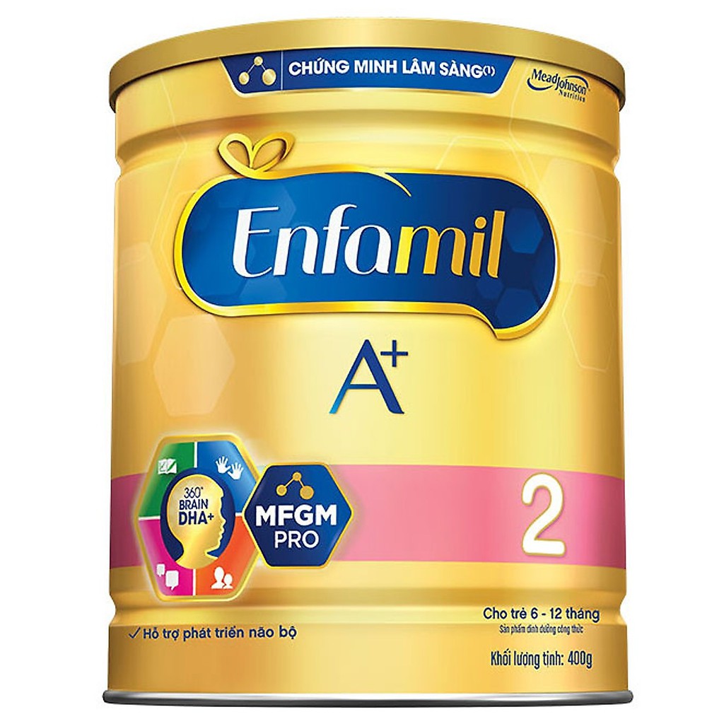 Sữa bột Enfamil A+ 2 400g