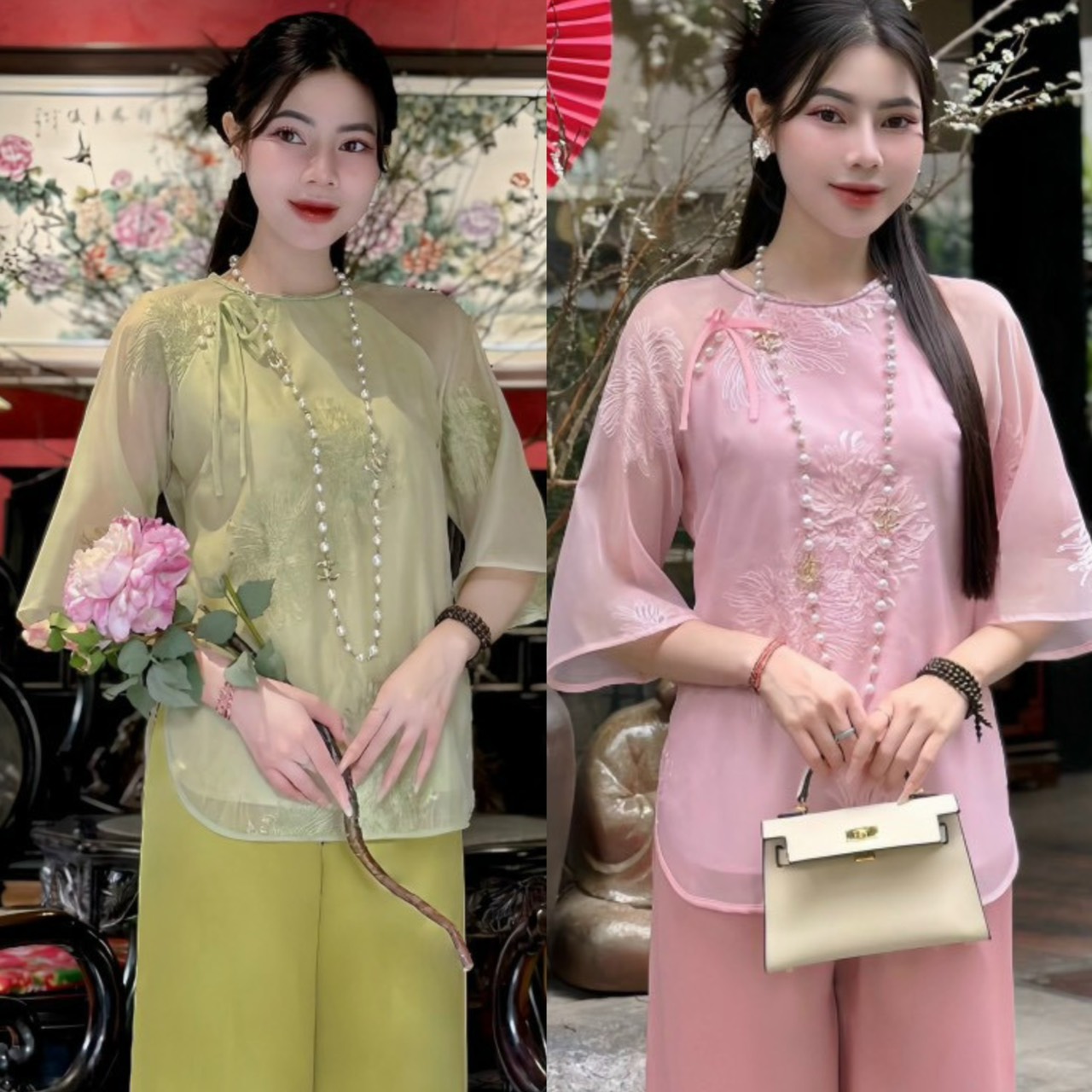 Đồ Lam ĐI Chùa _ Mẫu Mới [ HÀNG CAO CẤP ]