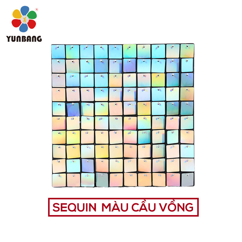 Thùng 70 tấm Sequin lấp lánh trang trí