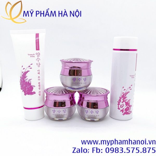 YOUNG PRETTY 5 sản phẩm MỜ NÁM TÀN NHANG