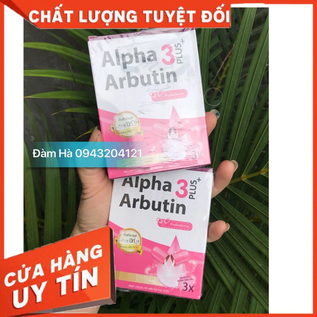 10 Viên kích trắng Alpha Abutin