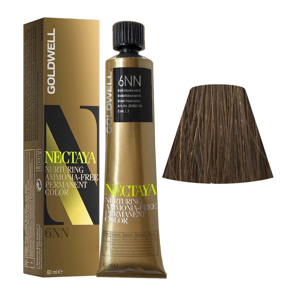 Thuốc nhuộm tóc phủ bạc Nectaya Goldwell Free Amoniac 60ml NEW