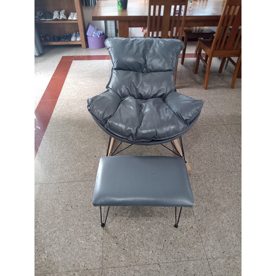 Ghế Bập Bênh Thư Giãn [ Tặng kèm Đôn Gác Chân]