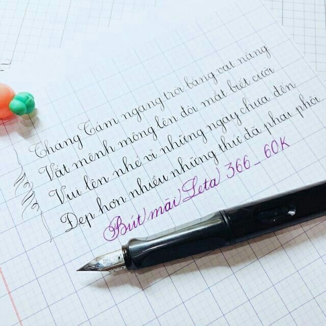Bút LeTa 366 (ngòi mài, nét nhỏ)