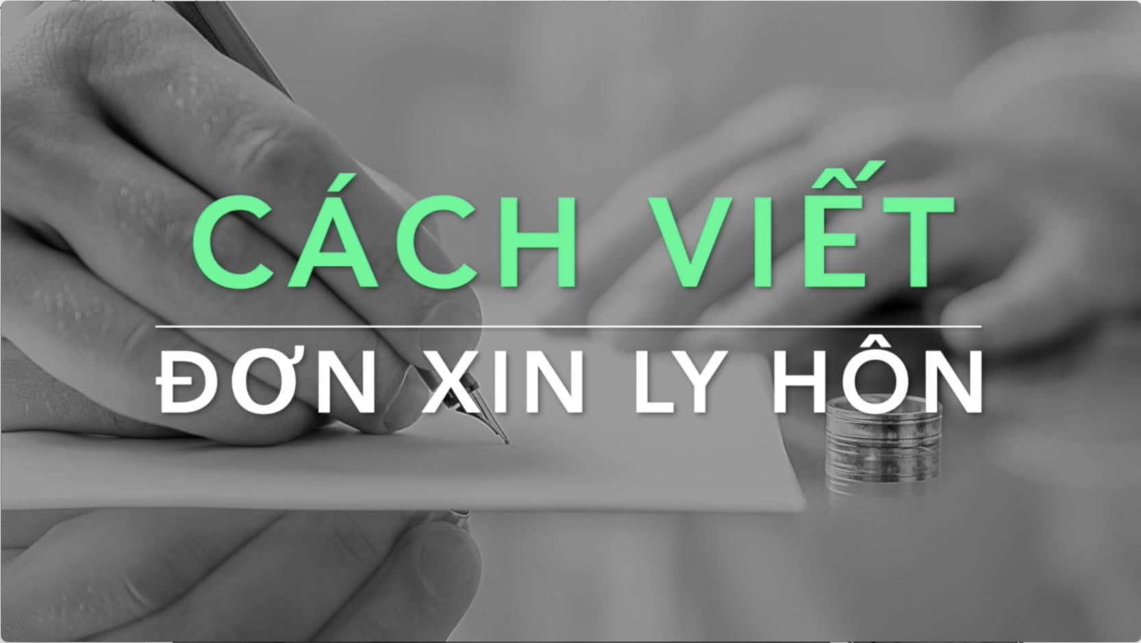 Combo Đơn ly hôn đơn phương (Thiếu giấy tờ Cmnd, Hộ khẩu bị đơn)