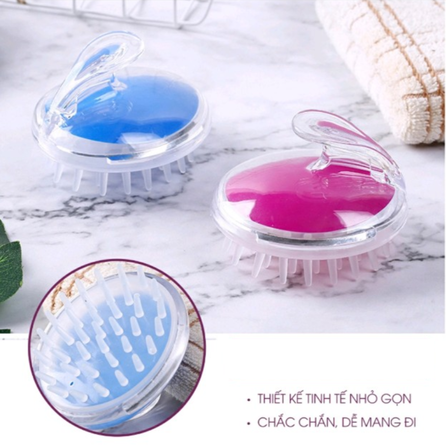 Cọ lược gội đầu mát xa tiện dụng