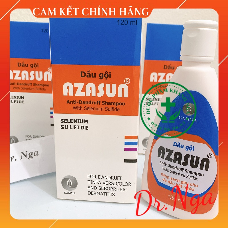 [120mL] DẦU GỘI GIẢM GÀU AZASUN