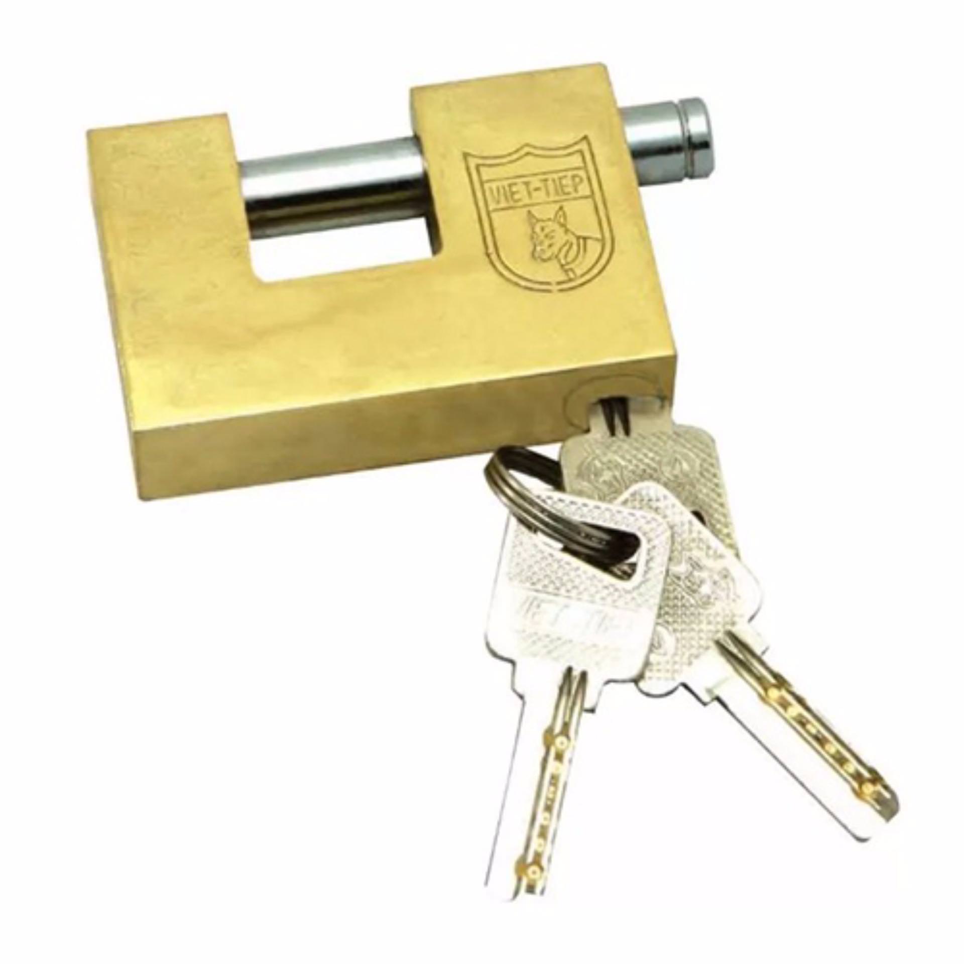 Khóa cầu ngang đồng thép Trục 10mm Việt Tiệp CN971