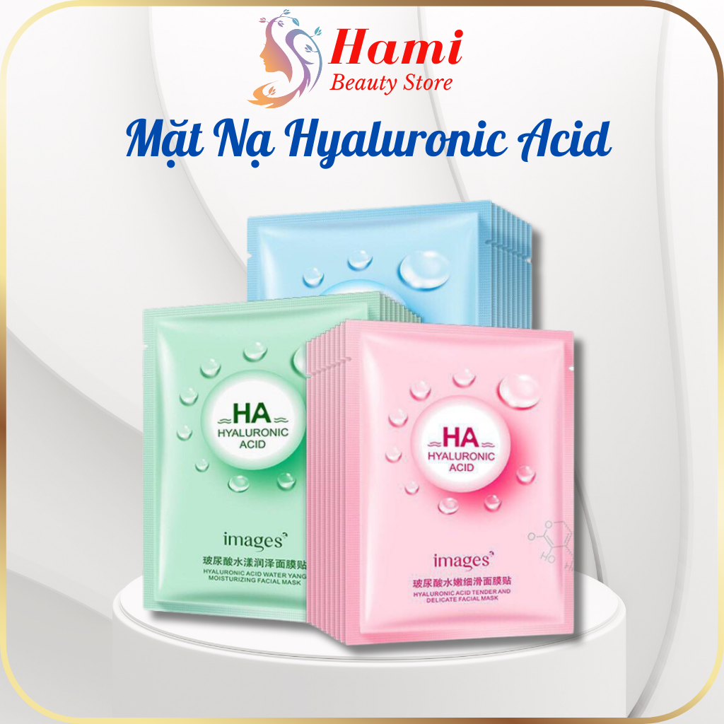 Mặt nạ HA Hyaluronic acid cấp ẩm dưỡng sáng da