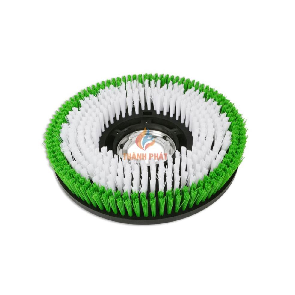 [HCM]Bàn chải cứng máy chà sàn đơn 17inch