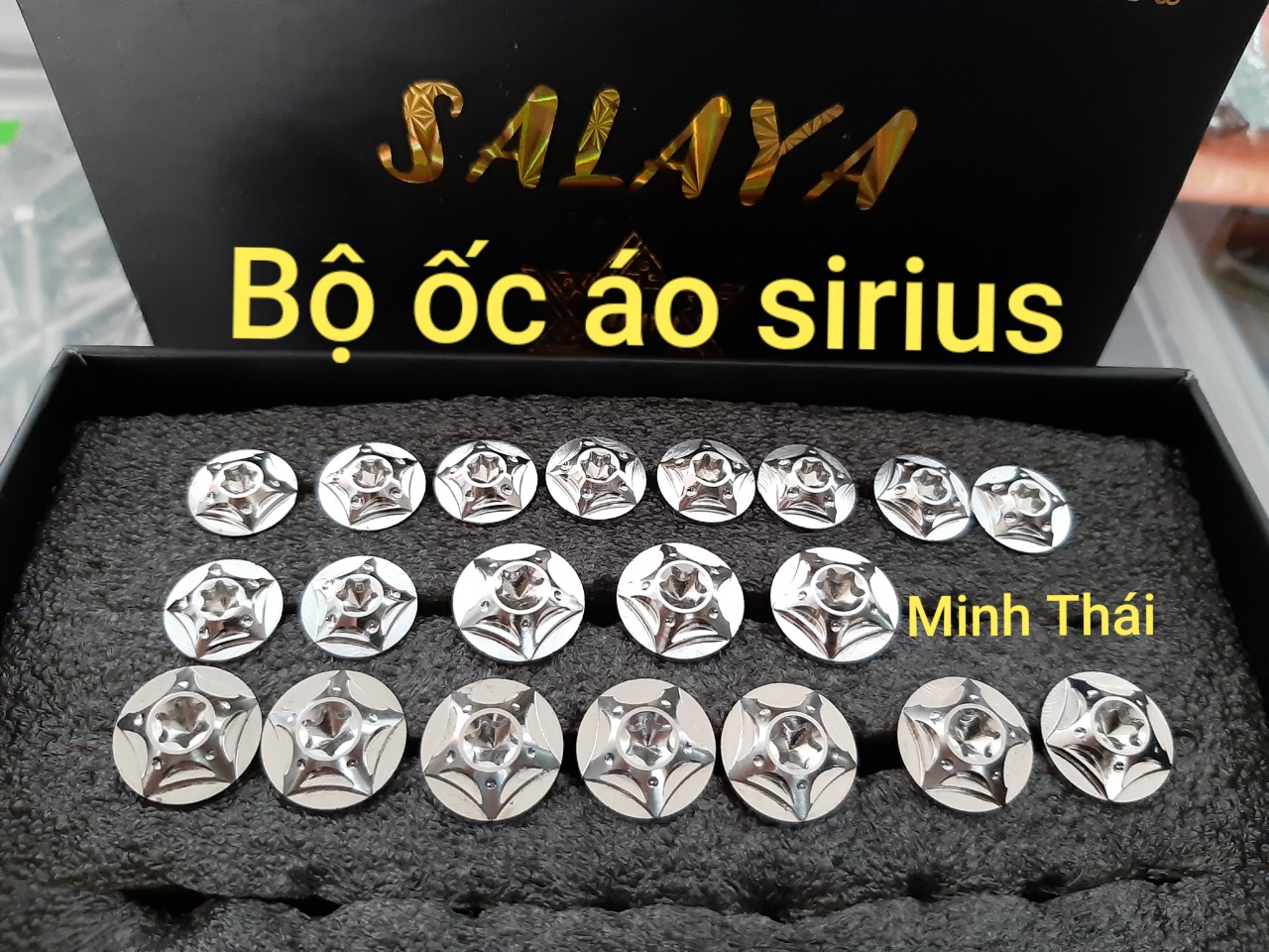 [HCM]bộ ốc áo sirius