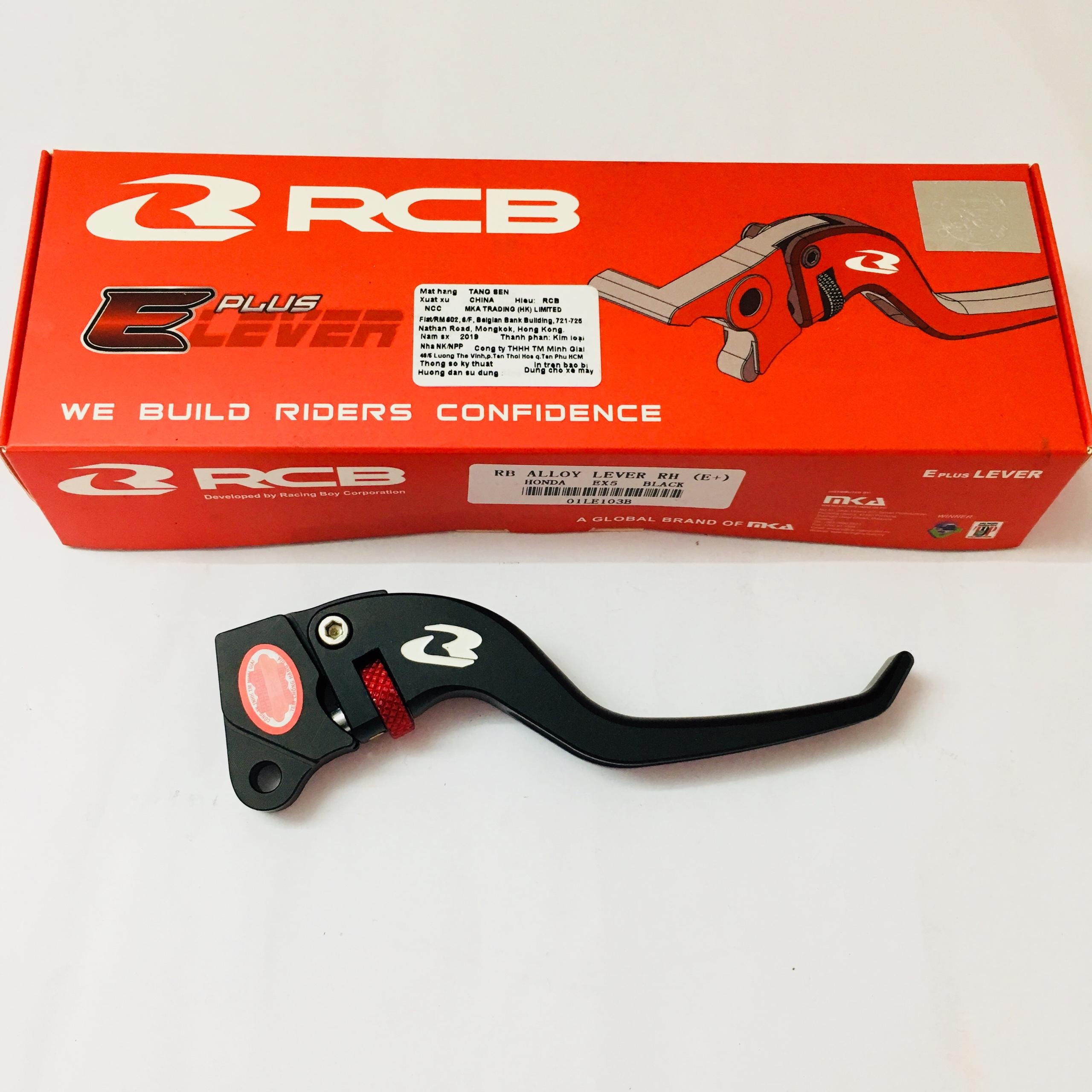 TAY THẮNG ĐÙM RCB V5 Plus FULL NHÁM cho wawe,dream - MÀU ĐEN NHÁM