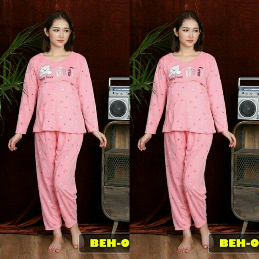 Bộ đồ bầu sau sinh thời trang mặc nhà