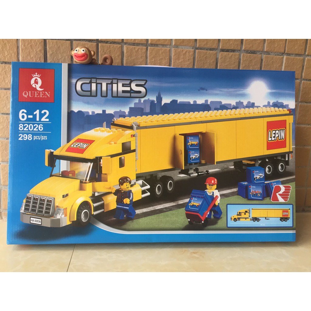 Đồ Chơi Lego City Urban Xếp Hình Xe Ô Tô Tải Container Vàng | Lazada.Vn