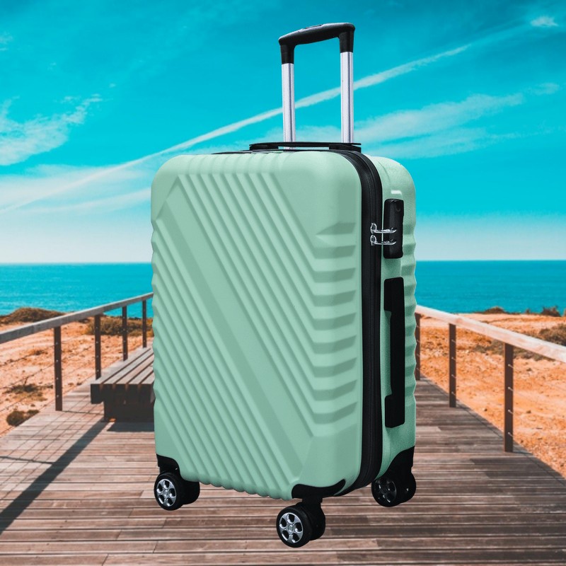Vali kéo du lịch cao cấp Vali nhựa ABS size 24 inches thời trang