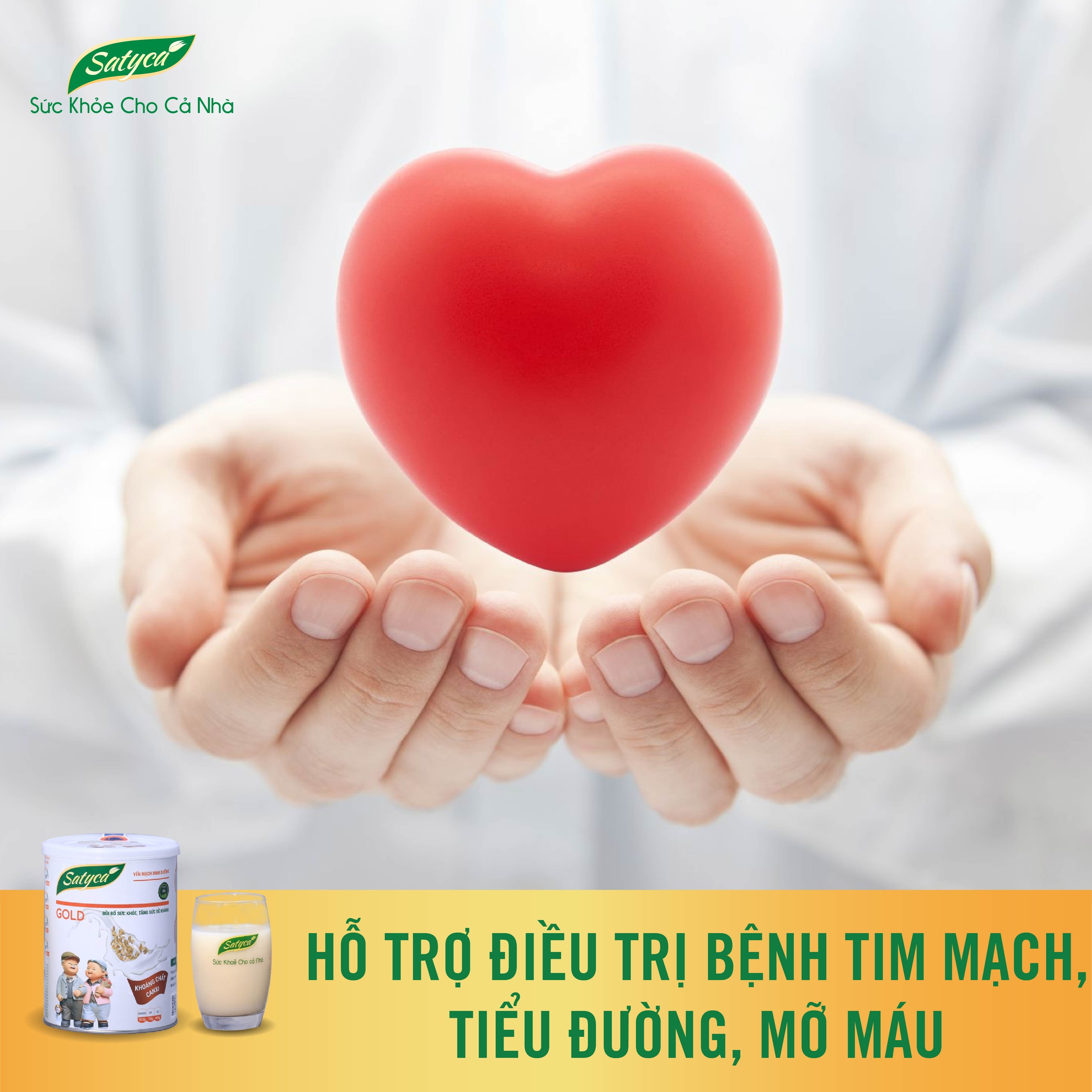 Sữa yến mạch dinh dưỡng Satyca Gold