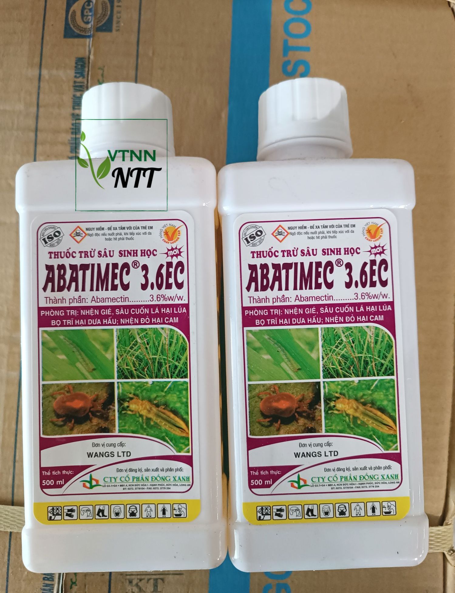 Thuốc trừ sâu ABTIMEC 3.6EC chai 500ml(sinh học)