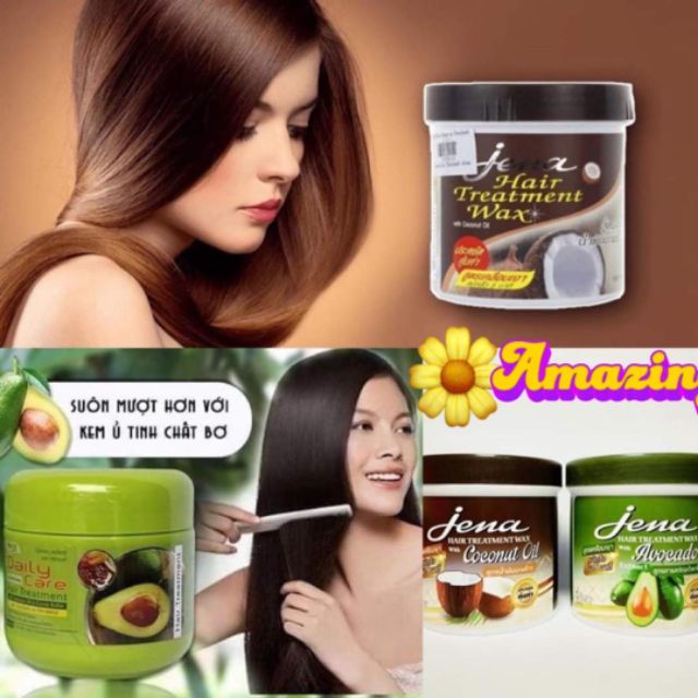 KEM Ủ DƯỠNG TÓC JENA DỪA - THÁI LAN 500ML