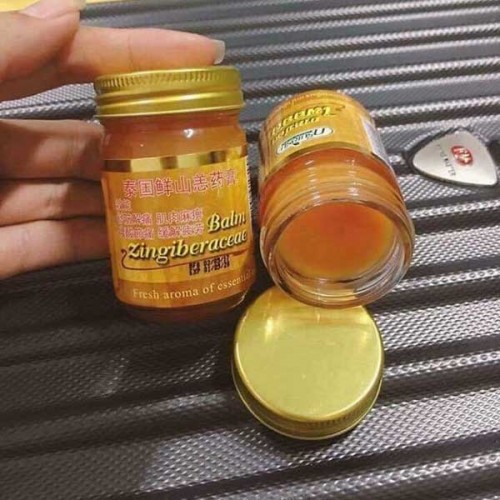 [HCM]Dầu Cù Là Gừng Zingiber Cassumunar Balm 50g Thái Lan