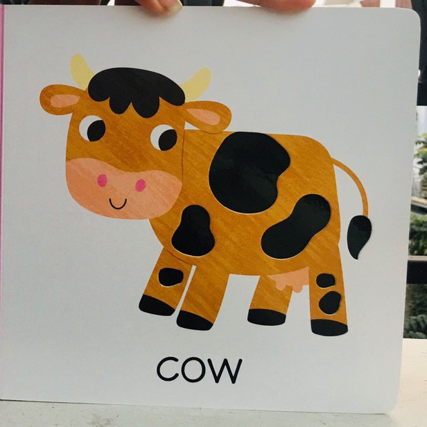 Sách Touch & Feel Board Book Farm - Á Châu Books