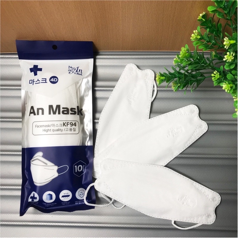 50 Chiếc khẩu trang KF94 kháng khuẩn chống bụi mịn