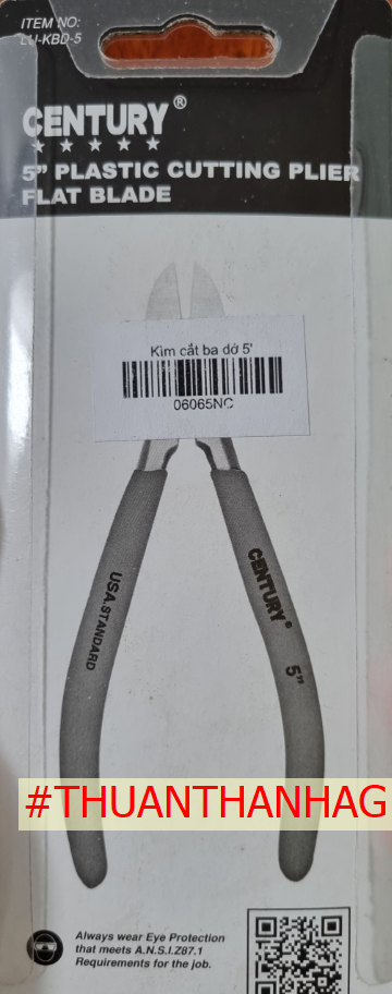 [Ảnh thật] [Chính hãng] KÌM CẮT BA DỚ NHỰA 5” (130MM) CENTURY