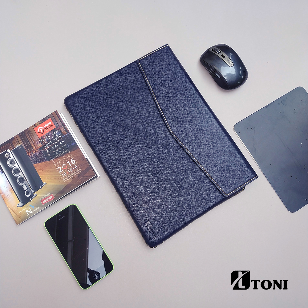 Bao da thật cho Macbook - PC 13.3" / 13.5" handmade TONI