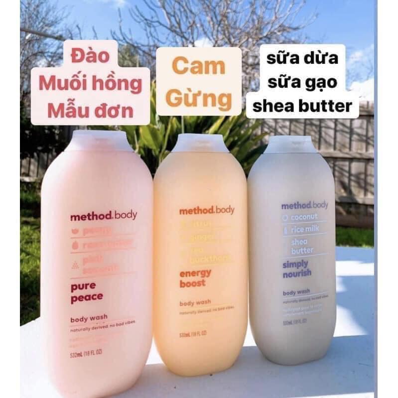Sữa tắm method body 532ml