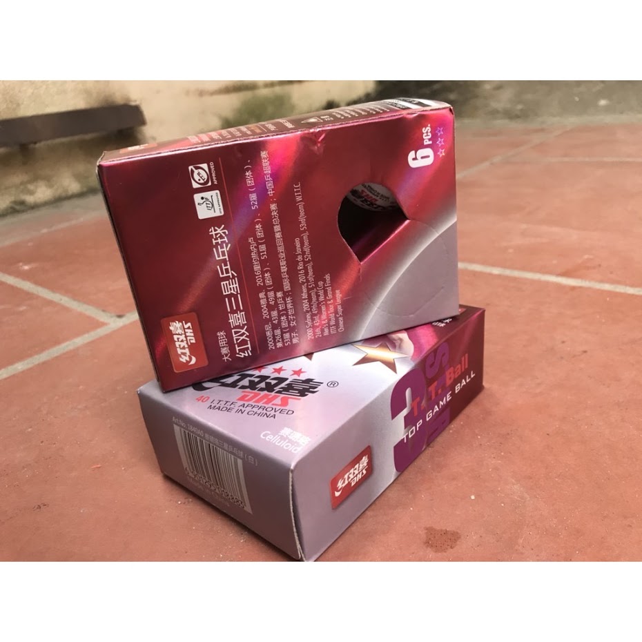quả bóng bàn DHS hộp 6 quả