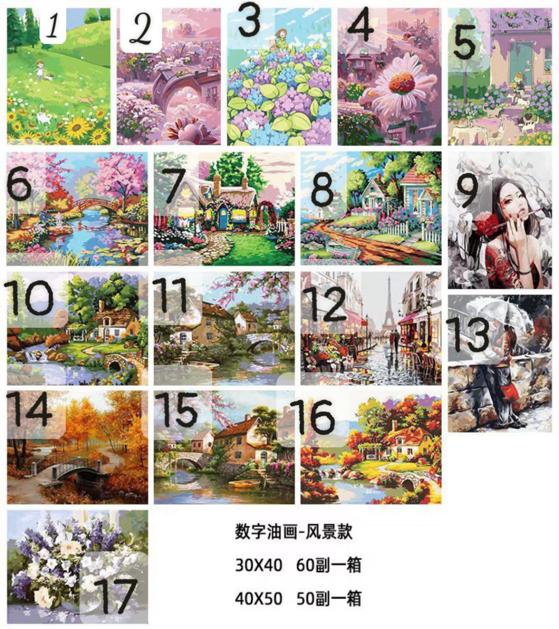 Tranh tô màu số hoá tự tay mình tô màu theo số có sẵn tạo nên bức tranh cực kỳ đẹp- Ngocthinhshop