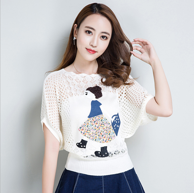 Áo Len Nữ Kiểu Cánh Dơi ALN005 Hoa Lan Thời Trang Hàn Quốc