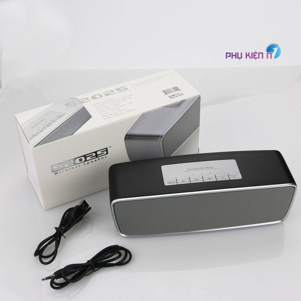 ( LOẠI XỊN NẶNG KÝ ) Loa Bluetooth Suntek S2025 Cao Cấp, Loa Bluetooth S2025 (Tích Hợp 2 Loa Tress 2 Inch)