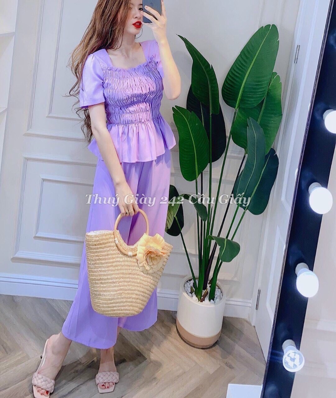 Set Bộ Đồ Đi Chơi Thun Bụng Thời Trang Dạo Phố MTB