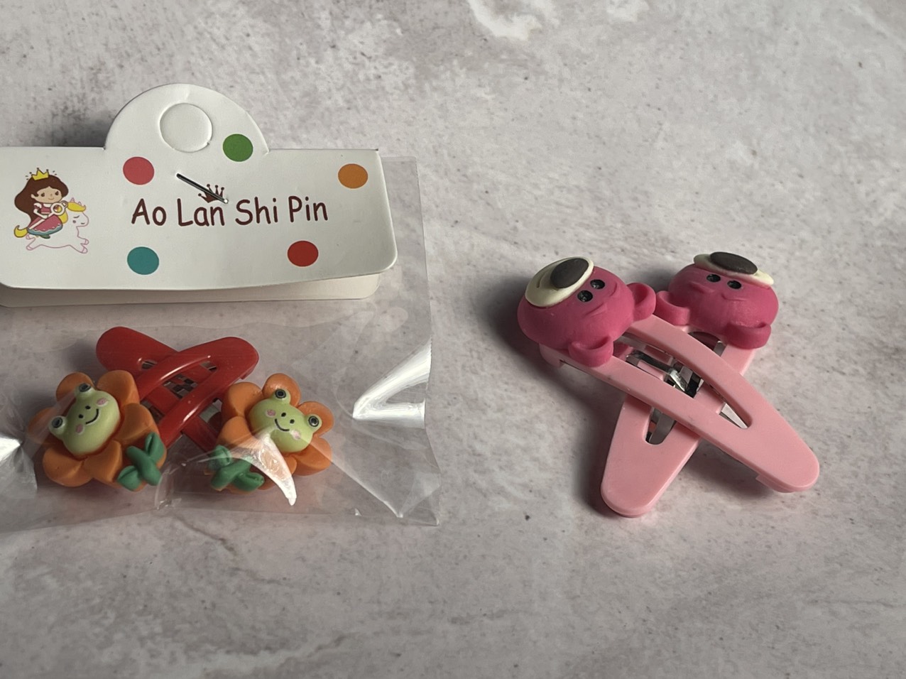 Kẹp Tóc Dễ Thương Cho Bé Gái 1Đôi= 2 CÁI