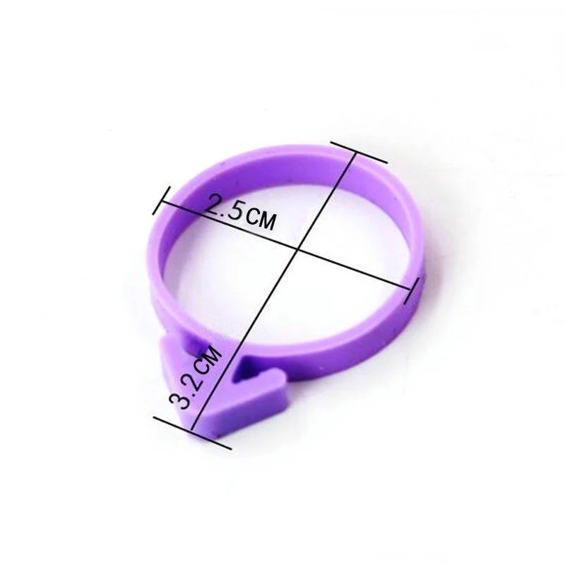 Set 10 Dây Silicone Buộc Túi Bắt Bông Kem