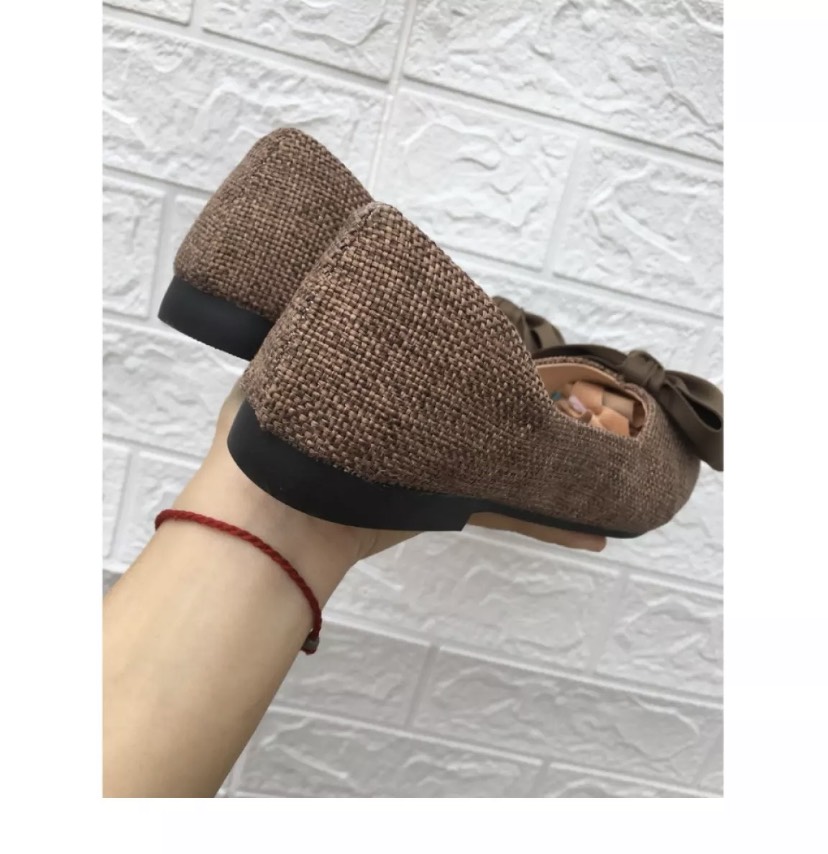 Giầy bệt Giầy búp bê Giầy nơ
