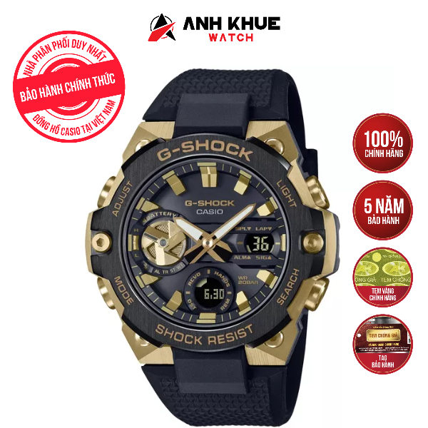 Đồng hồ casio nam dây nhựa gst-b400gb-1a9dr