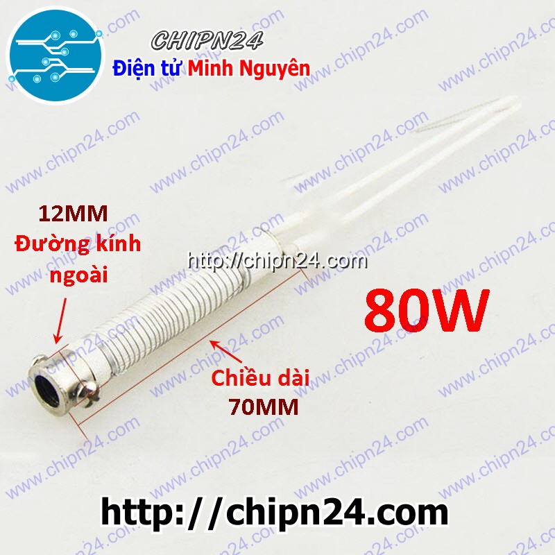 [1 cái] (XD) Ruột Mỏ hàn Nung (30W/40W/50W/60W/80W/100W) - [Chọn Loại]