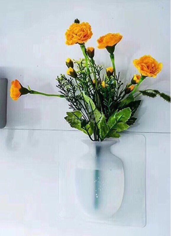 Bình Đựng Hoa Silicon Dán Tường Siêu Đẹp