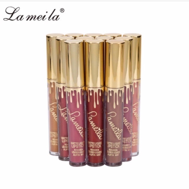 Son kem siêu lì Lameila Matte Liquid Líptick 763