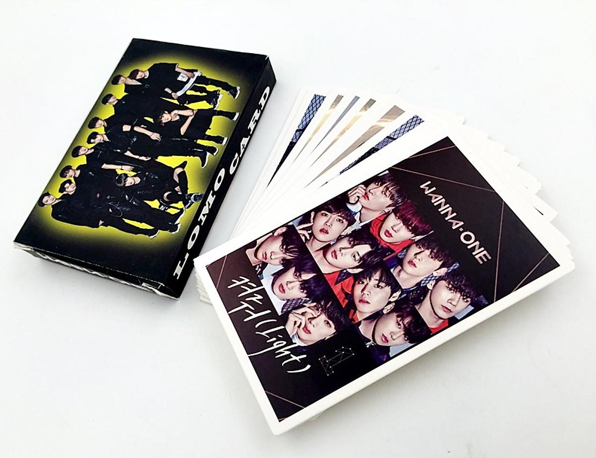 Hộp lôm set ảnh Lomo Wanna One Mói