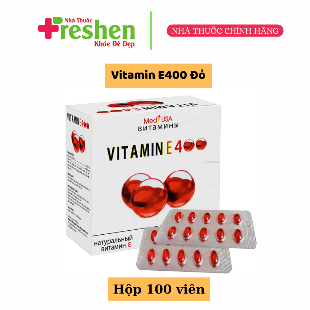 [HCM]VITAMIN E400 NGĂN NGỪA LÃO HÓA
